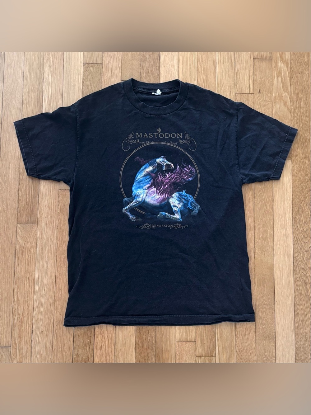 Vintage Mastodon Shirt Remission Alstyle Relapse Records Y2K Metal Band Tee L